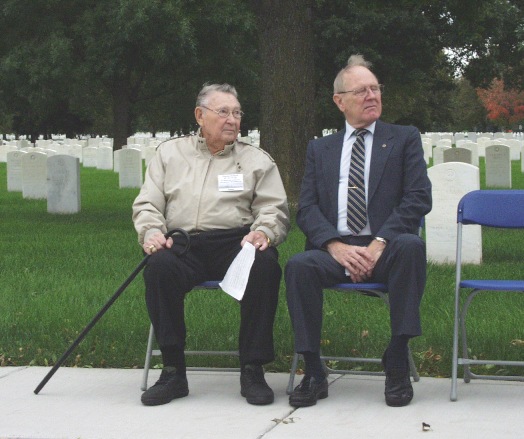 Charles Holland & the Chaplin at Fort Snelling Memorial Cemetery
