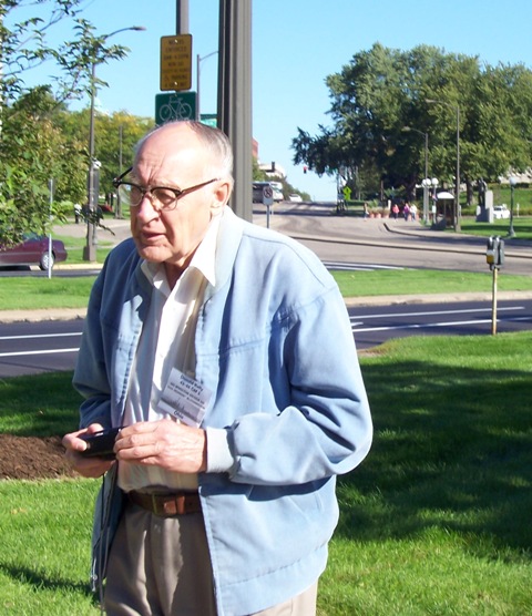 Donald Kelly at the Minneapolis Sculpture Garden 