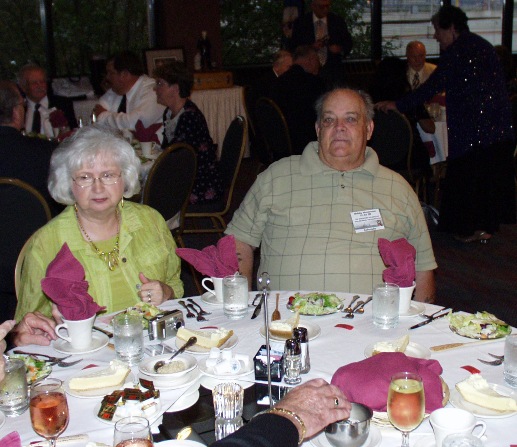 Peggy Donahoo and Bobby Nazarenus at Banquet 