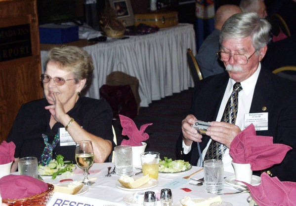 Mary and Richard Taylor at Banquet 