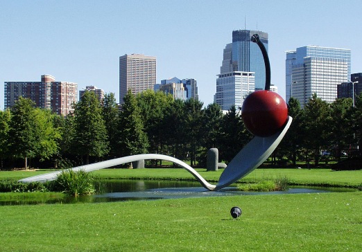 "Cherry on a Spoon," Minneapolis Sculpture Garden - Minneapolis, MN