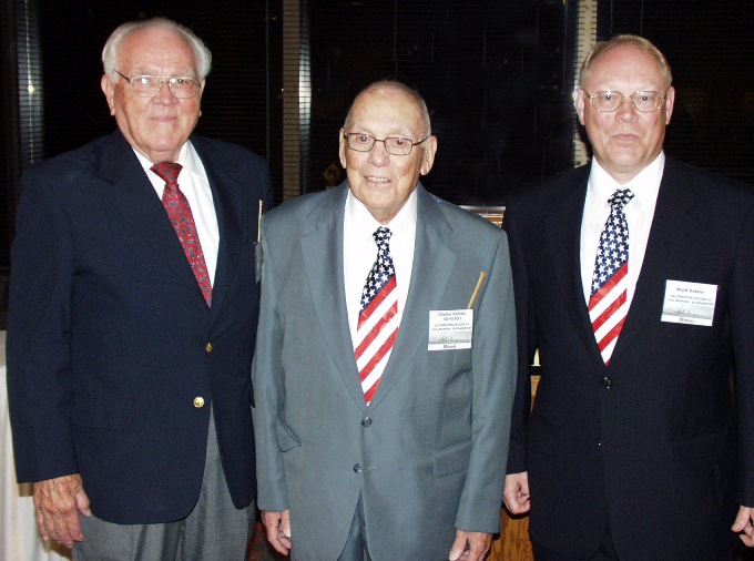 Iver Anerson, Charles Ketzler & Mark Ketzler at Banquet 