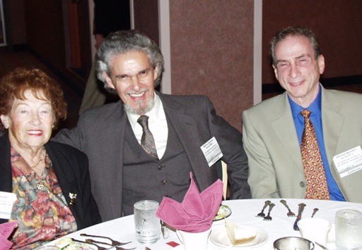 Betty and Michael Orgvan and Michael Berskin at Banquet