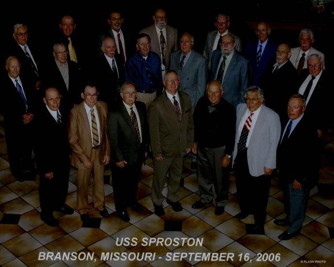 The USS Sproston's  1950s Crew - Branson, MO