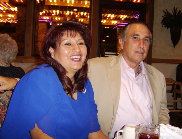 Arlene Goodman and Larry Richard at the Banquet - Branson, Missouri