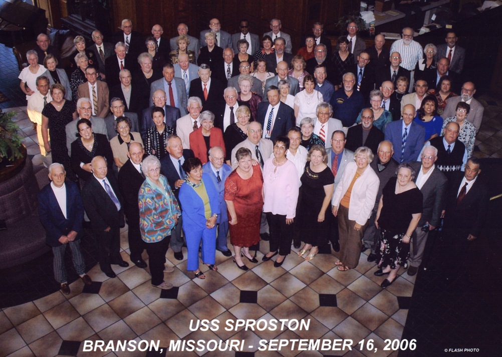 USS Sproston Reunion Group - Branson, MO