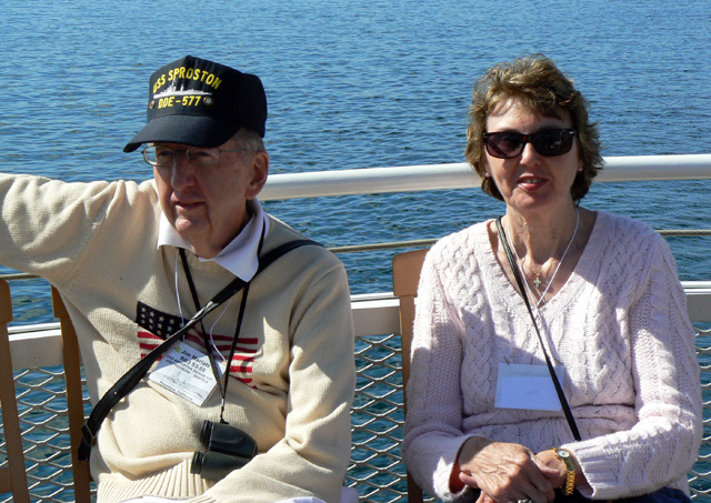 Jim & Norma Marlatt aboard the Royal Argosy - Seattle, Washington