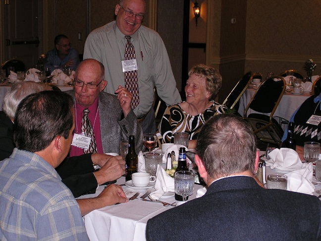 Richard Kittel, R.F. Johnson & Elaine Kittel at the Banquet