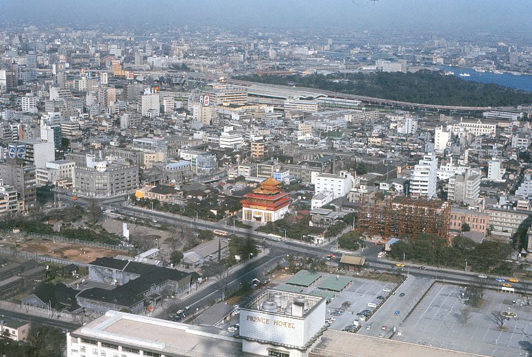 Tokyo as viewed from the Tokyo Tower - April 1966