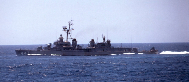 USS Jenkins (DD 447) - 1967