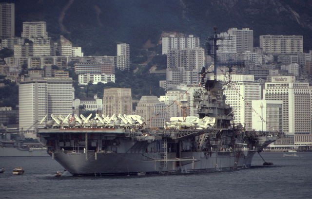 USS Hancock (CVA-19) - Hong Kong 1967