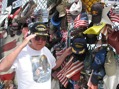 Flight 93 Sproston Hat Placed