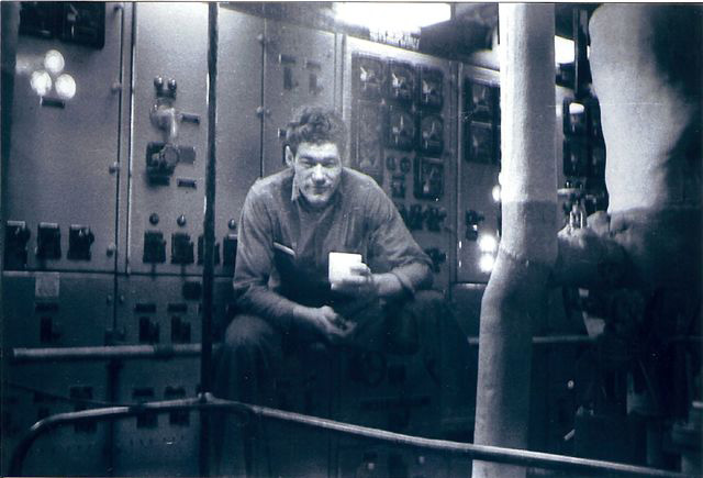 After engine room, electrical panel 2 - USS Sproston