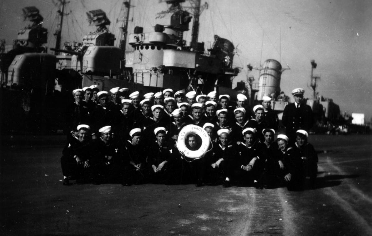 Last of the USS Sproston Commissioning crew - 1945