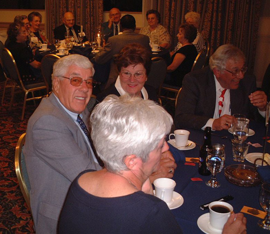 Rich Rouner, Tony Filosa and others at the Banquet - San Diego, California