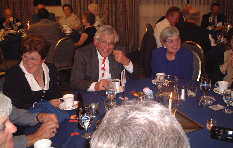 Tony Filosa with wife and others at the Banquet - San Diego, California