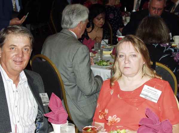Keith and Maureen Yahn at Banquet 