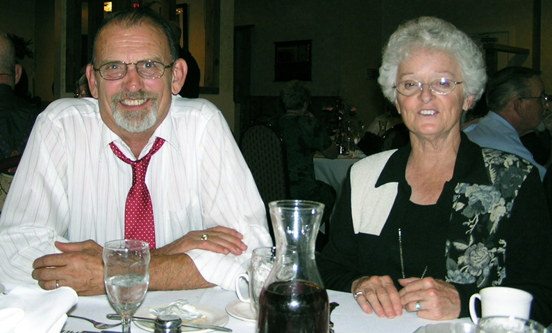 Bud and Marcia Watson at the Banquet - Branson, Missouri
