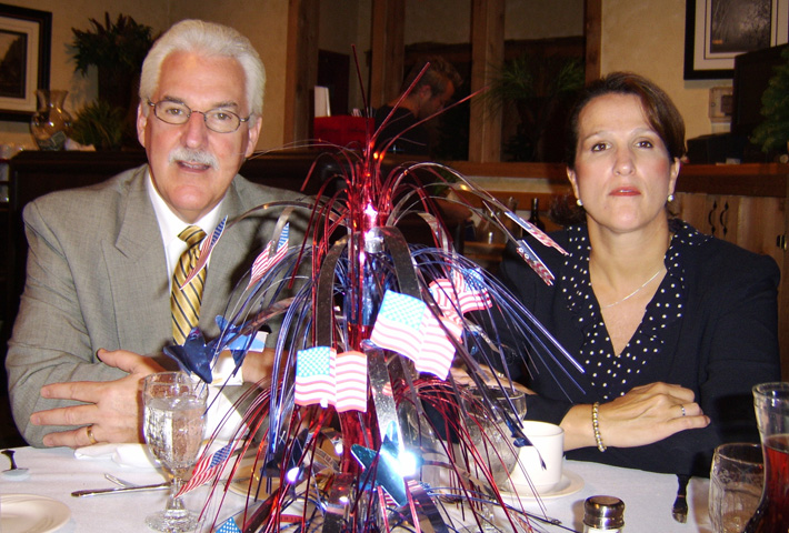 Dan and Kathy Suchy at the Banquet - Branson, Missouri