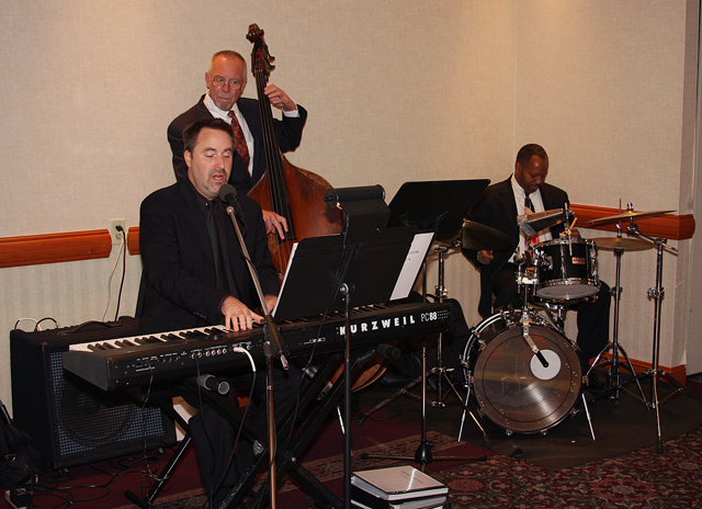 The Dave Mesler Trio providing entertainment at the banquet - Seattle, Washington