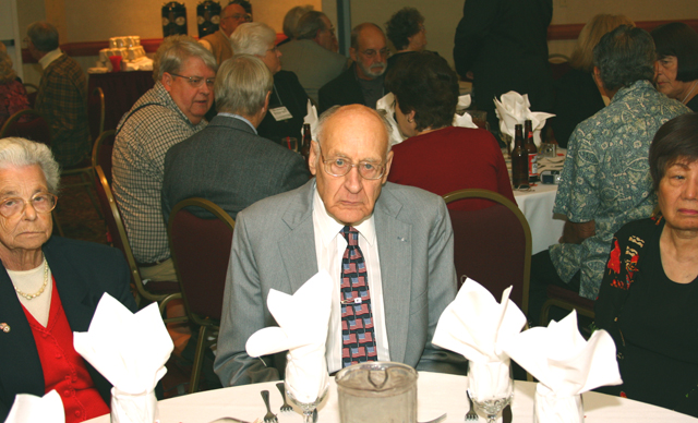 Lucille & Donald Kelley and Misako Roscoe at the banquet - Seattle, Washington