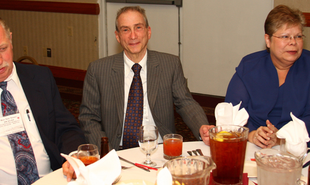 Ron San Souchi, Michael Bereskin and Arlene Johnson at the banquet - Seattle, Washington