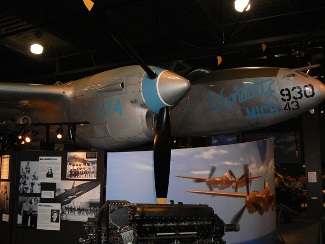 P38 at the Museum of Flight - Seattle, Washington