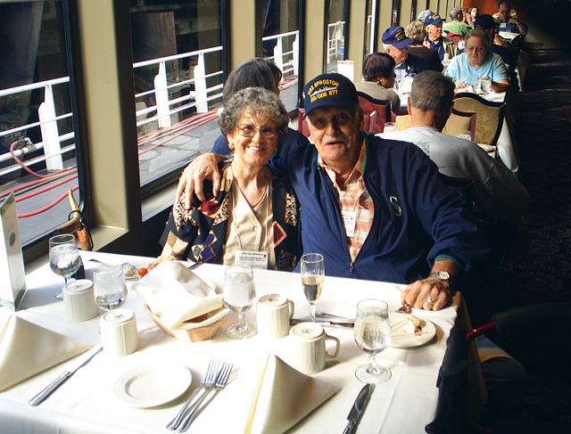 Shirlee & Dale Benner aboard the Royal Argosy - Seattle, Washington