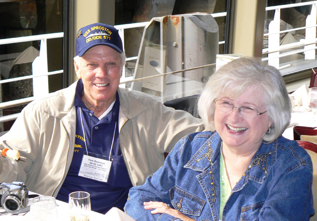 Tom & Peggy Donahoo aboard the Royal Argosy - Seattle, Washington
