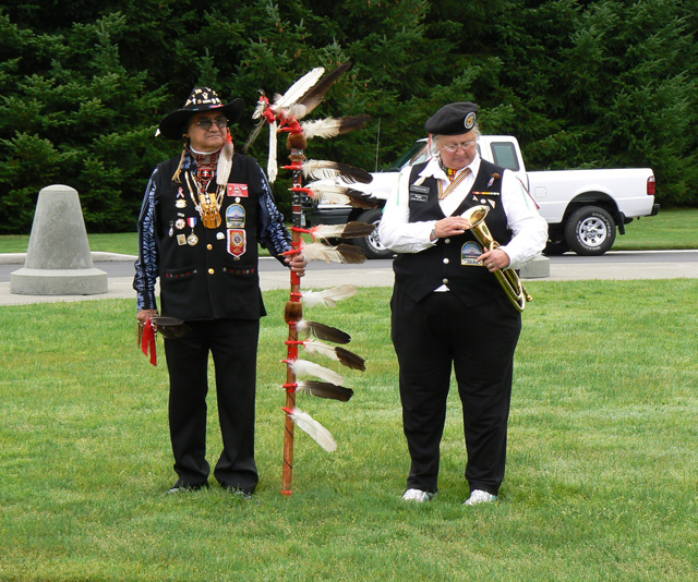Native American Honor Guard - Tahoma National Cemetary