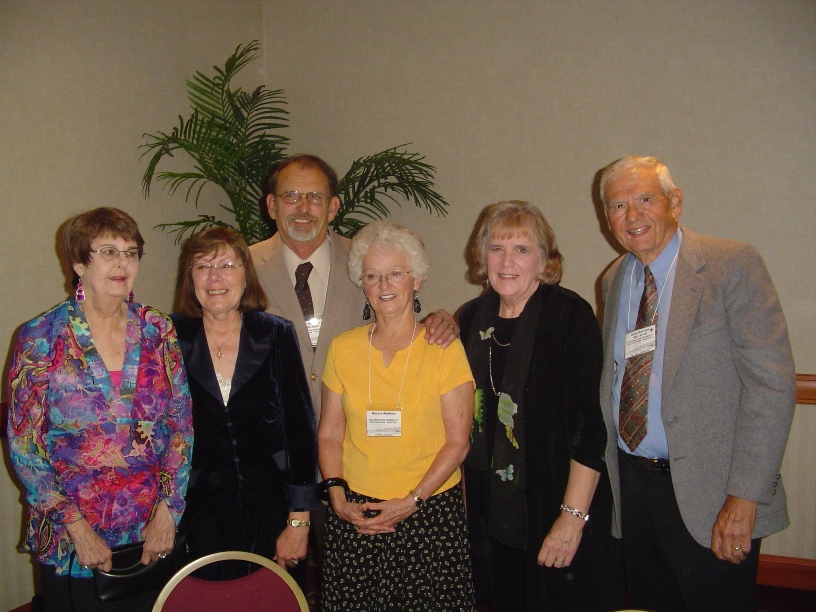 Mary Doran, Darlene Kluth, Bud & Marcia Watkins,Dave & Arlene Barraza at the banquet - Seattle, Washington