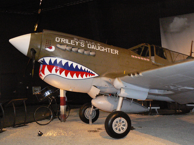 P41 Warhawk at the Museum of Flight - Seattle, Washington