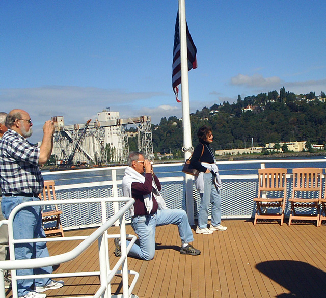 Picture taking aboard the Royal Argosy - Seattle, Washington