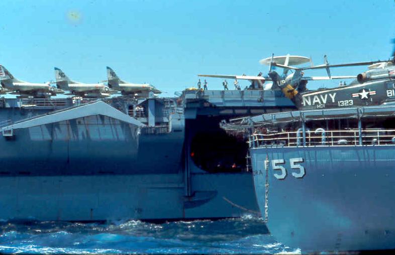 USS Enterprise off Vietmam -1967