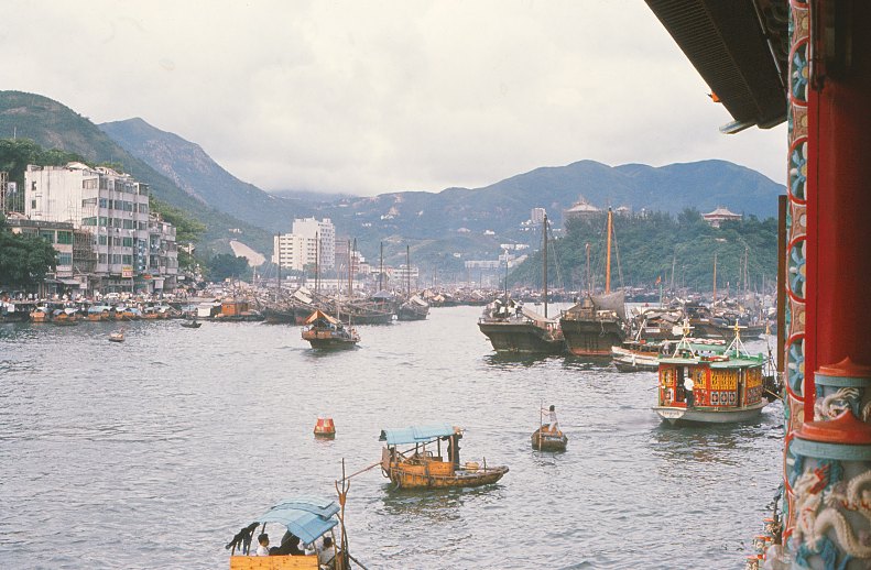 Hong Kong Harbor - May 1966