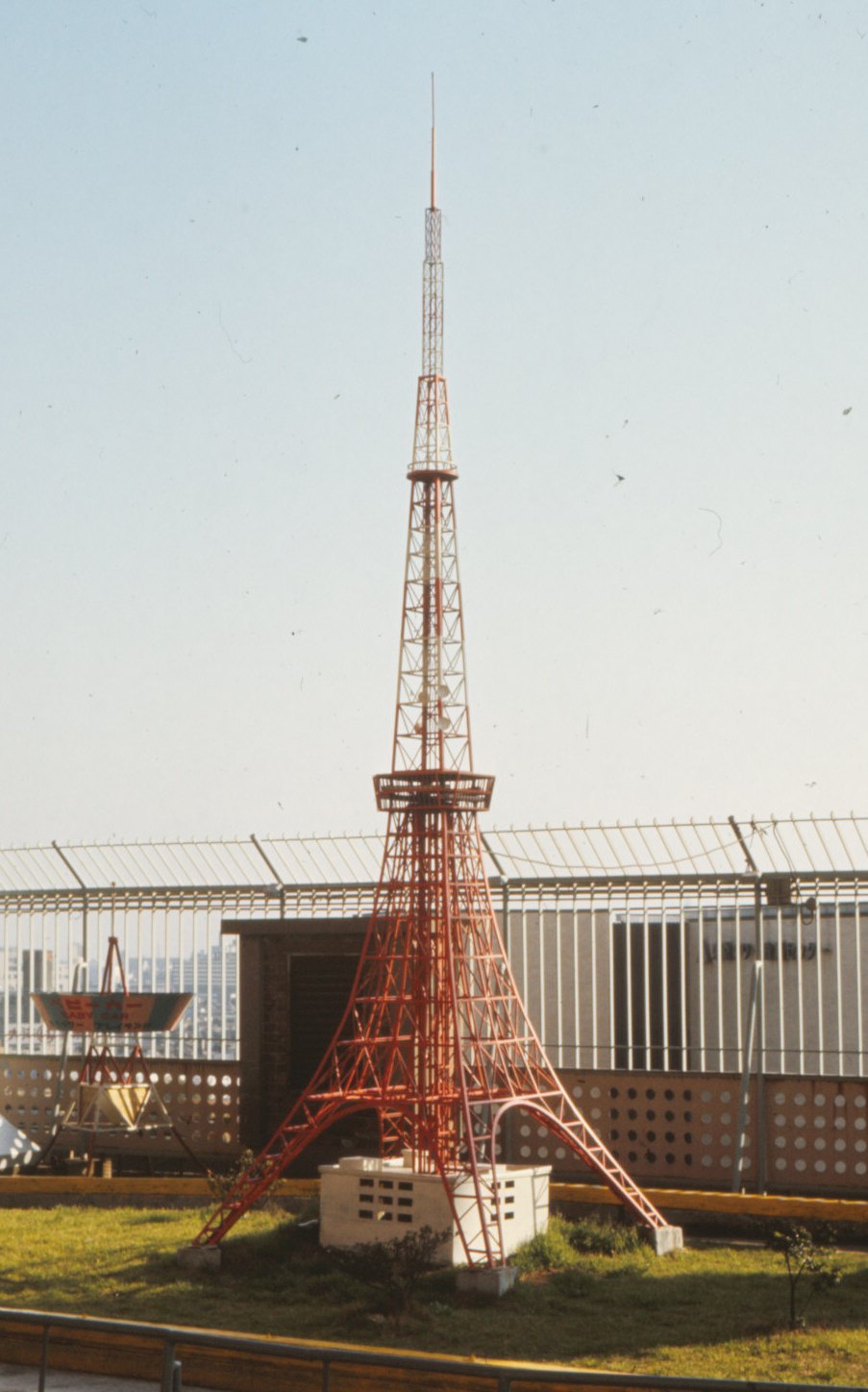 Model of the Tokyo Tower - April 1966