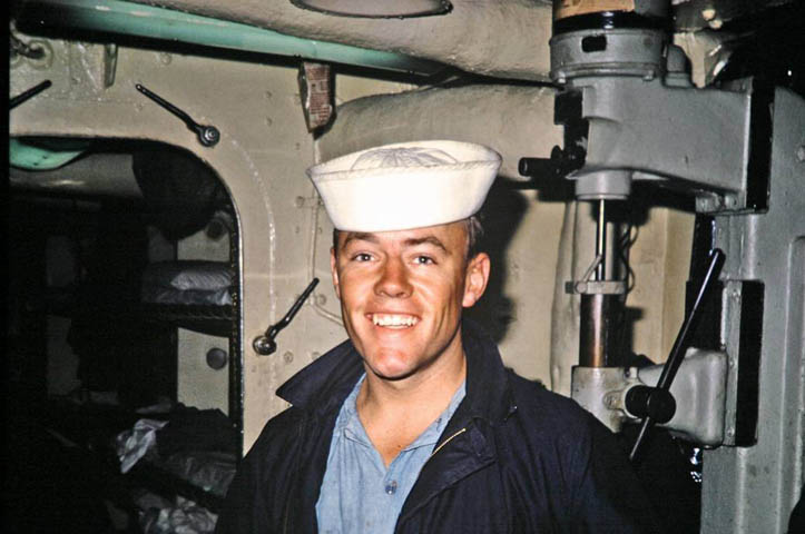 IC3 Al Brookshire aboard the USS Sproston 