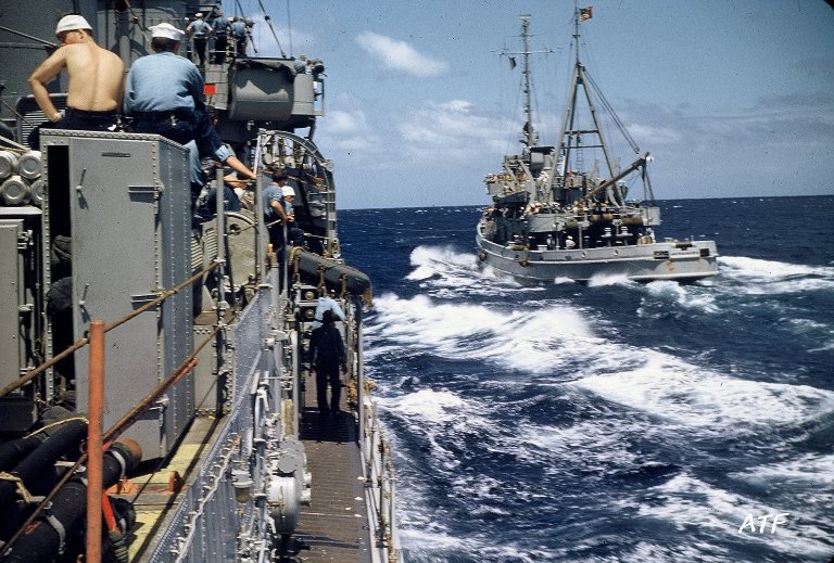 USS Sproston and ATF