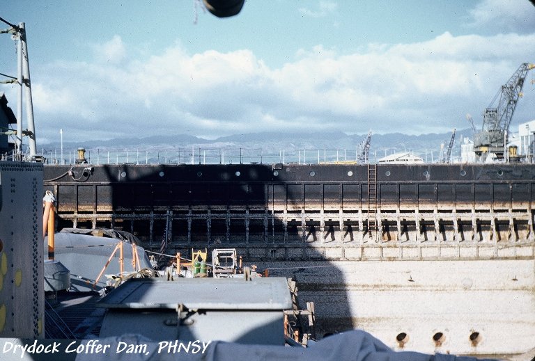 Coffer Dam - Pearl Harbor Naval Shipyard
