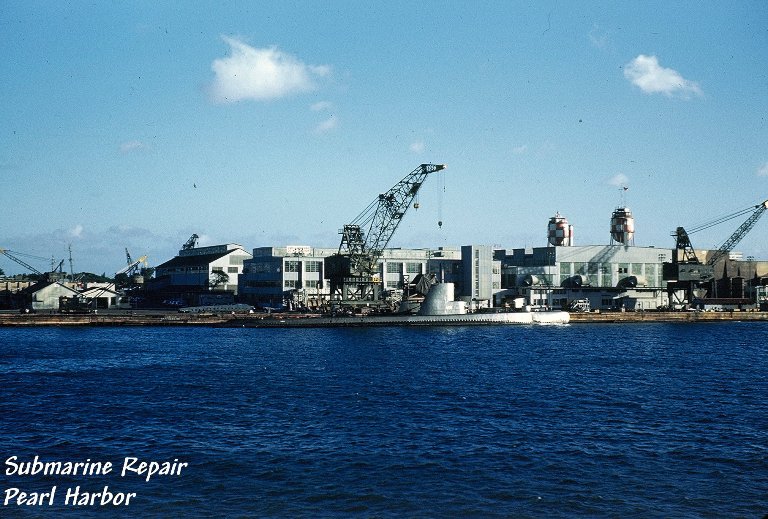 Submarine Repair - Pearl Harbor