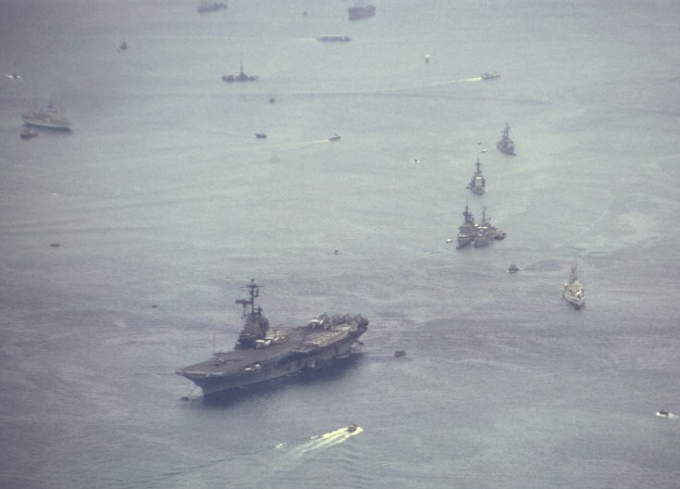 Hong Kong harbor - 1967