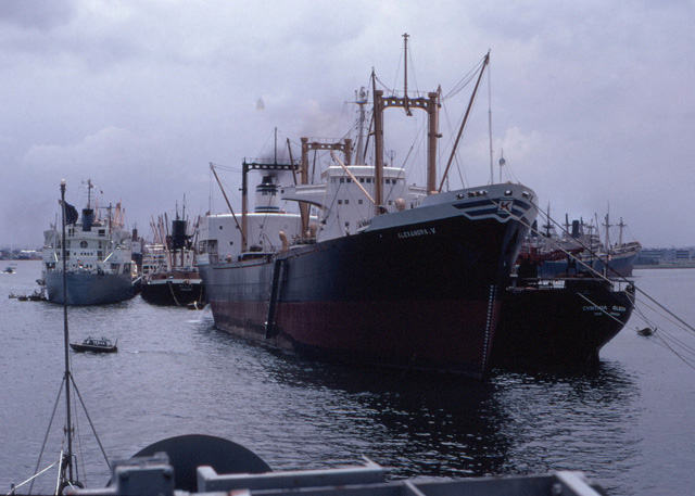 Kaohsiung Harbor - Taiwan 1967