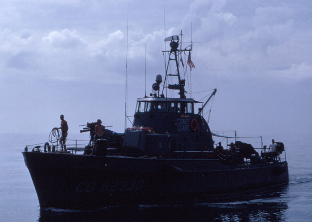 US Coast Guard ship Point Ellis (WPB 82330) - Vietnam 1967