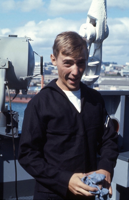 QMSA Richard Wilk - USS Sproston 1967