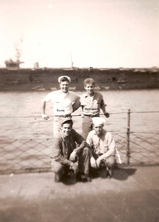 Rorrie, Morsewich and unidentified shipmates