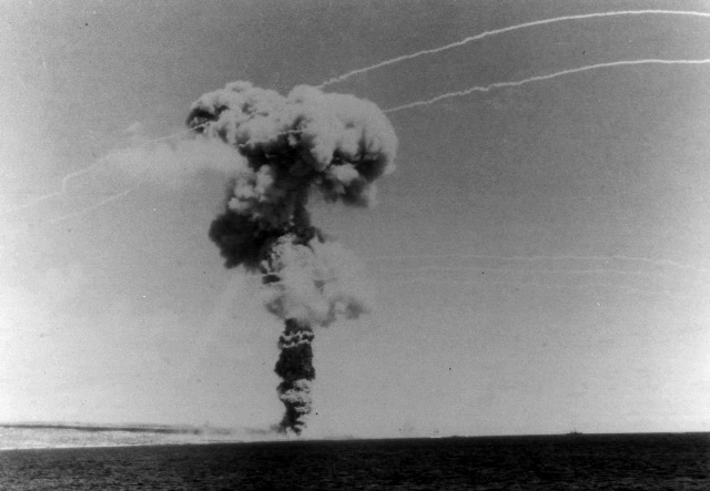Explosives test - 1964